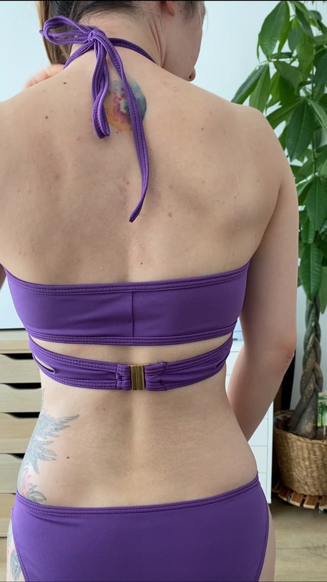 Maillot de bain Castalia de Charlotte Jaubert cousu par mes soins porté