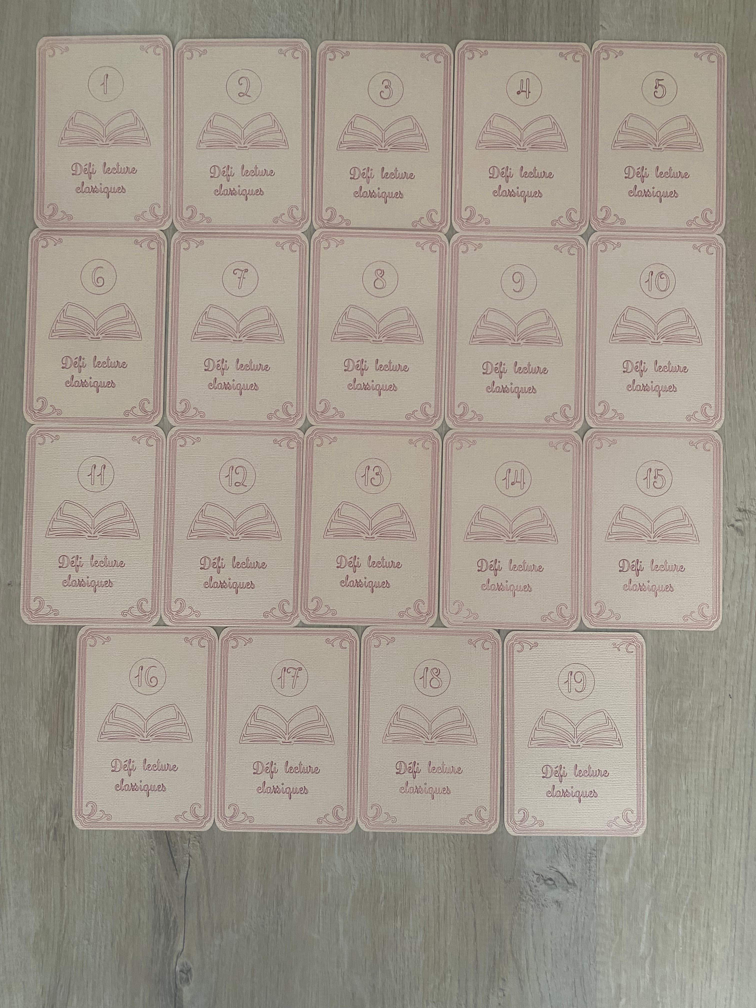 Défi de lecture : Les livres classiques