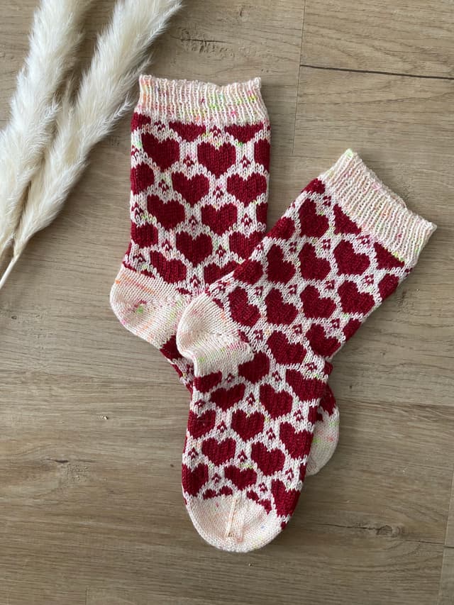 Chaussettes I heart socks