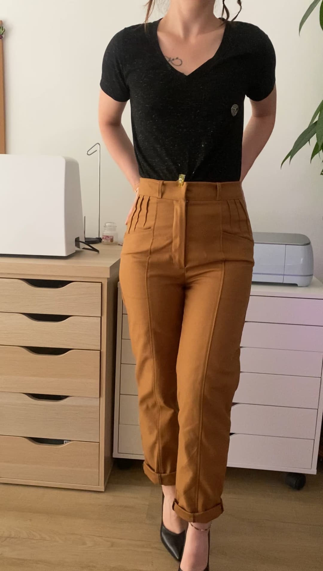 Devant du pantalon Hussard de Maison Fauve